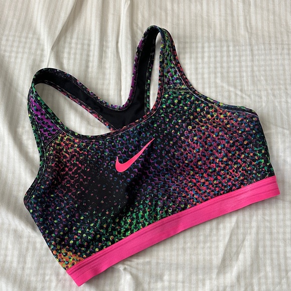 Nike Other - Nike Black and Pink Sports Bra